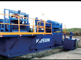 科迅（KOSUN）泥浆不落地系统中需要哪些固控设备？