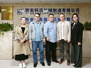 <b>俄罗斯奔萨州副州长一行到访科迅机械,进一步深化国际合作</b>