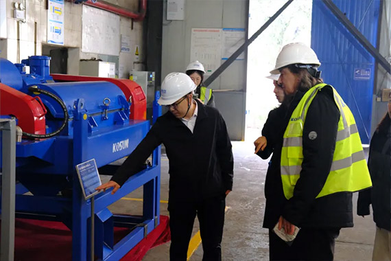 深化中俄合作！奔萨州代表团考察科迅机械共拓环保机械产业发展新路径